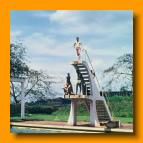 Frenchman's Swimming Pool Diving Ramp -  Quan Loi - 1967